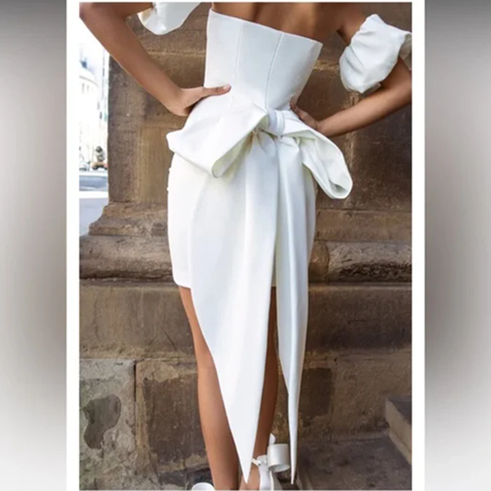 African White Homecoming Dresses Sleeveless Short Cocktail Dresses Knee Length Birthday Party Graduation Prom Dress Formal Cocktail Evening Gowns 01