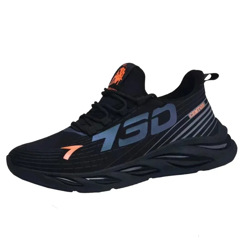 men's casual versatile fashionable sports breathable running shoes, outdoor walking training tennis shoes