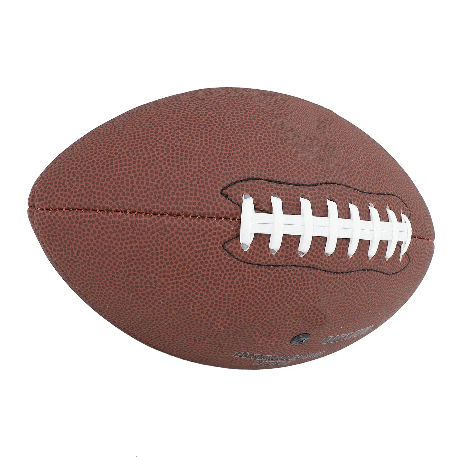 Size 9 Football PU Sports Footballs Abrasion Impact Resistant Training Outdoor Match Practice for Kids Adults Brown 241204