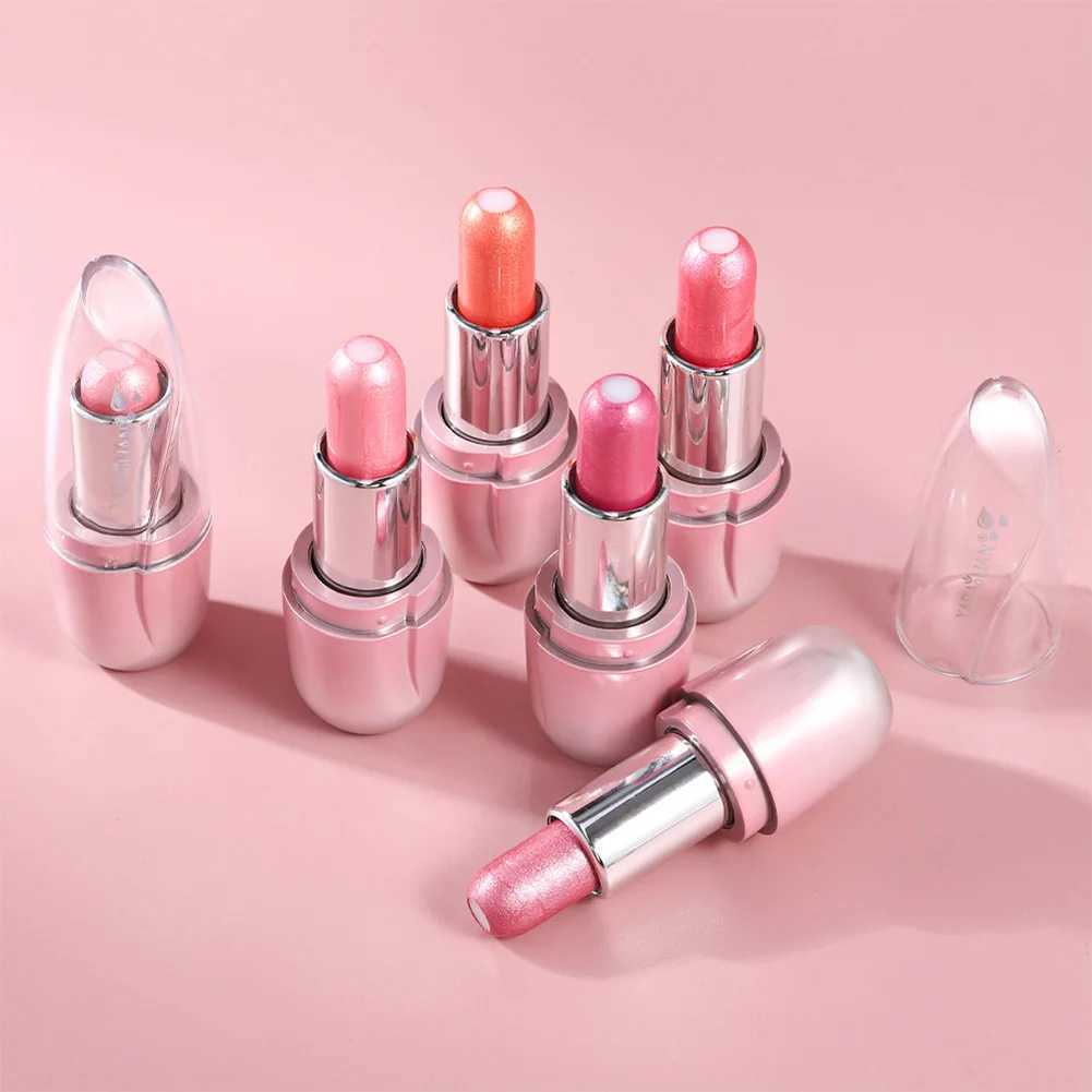 6 Colors Pearlescent Mirror Jelly Lipstick Waterproof Long Lasting Matte Velvet Shiny Sand Lip Stick Balm Makeup CosmeticsXJ241205