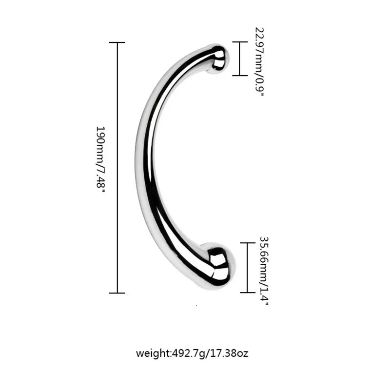 Stainless Steel G Spot Anal Plug Prostate Massge Dildo Erotic Buttplug Anus Sex Toys For Men Gay Adult Ass Dilatador Sexo Shop 241205