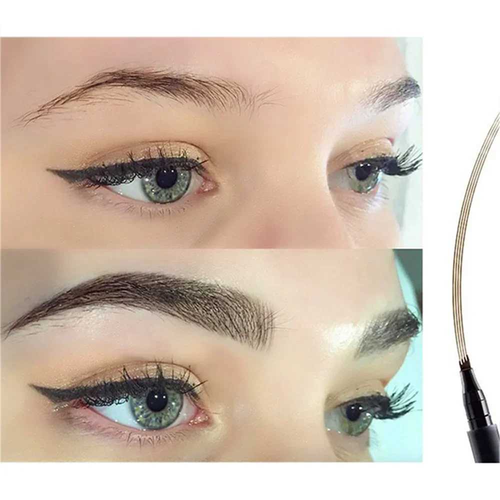 Professional liquid eyebrow pencil waterproof long-lasting sweat quick drying pointed eyebrows tattoos womens makeup W241205