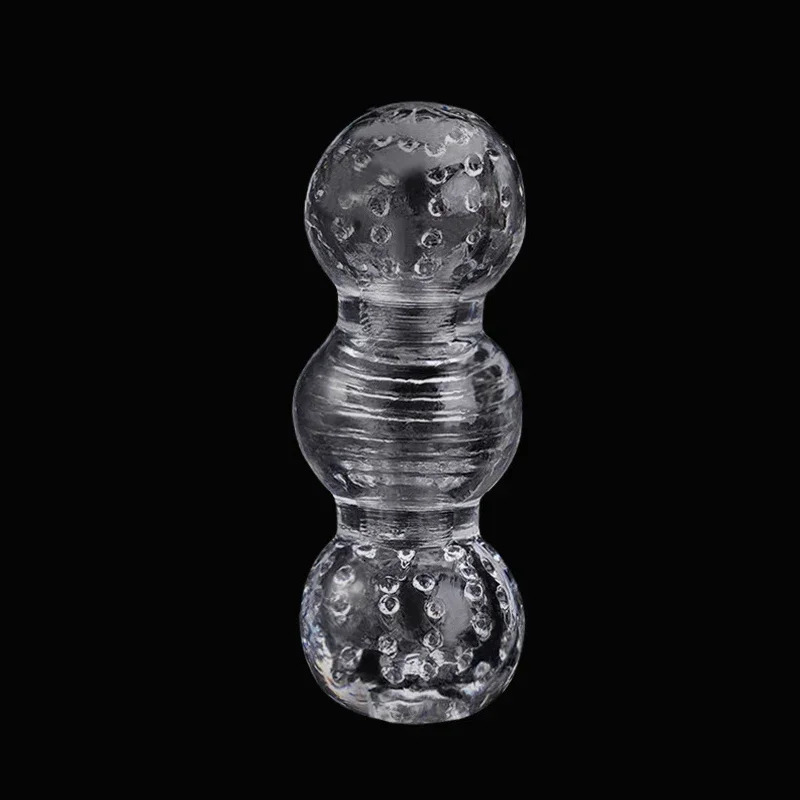Transparent Male Masturbator Cup Pussy Vaginal for Men 18 Penis Pump Glans Sucking Delay Exerciser Sex Toys Adult Product Erotic 241205