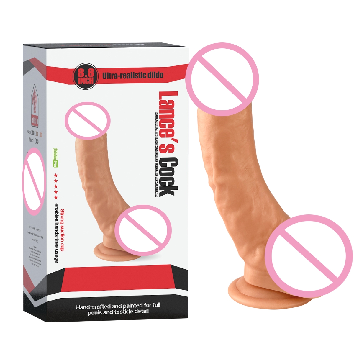 Dildos Skin Feeling Big Penis with Suction Cup Thick Phallus Large Dick Sex Toys for Women Masturbation