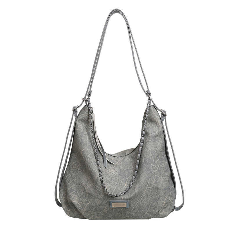 Hobo Bag Women Fashion Large Capacity Shoulder Crossbody Bag High End Casual Tote 241205