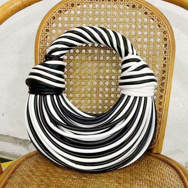 Evening Bags Purses For Women Golden Noodle Knot Design Dinner Wedding Party Clutch Bag High Quality Handbags Trendy