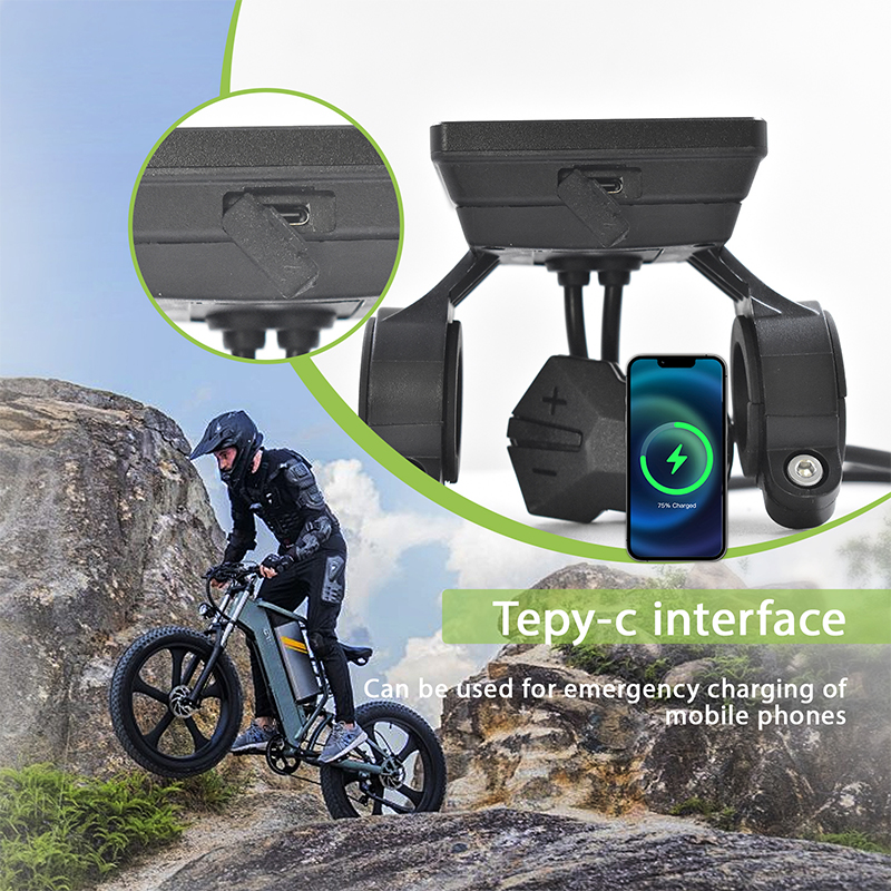 Cycling Essential: iGpssport M5C-2 Bike GPS Cycling Computer E-bike E-scooter Display (5 Pin)
