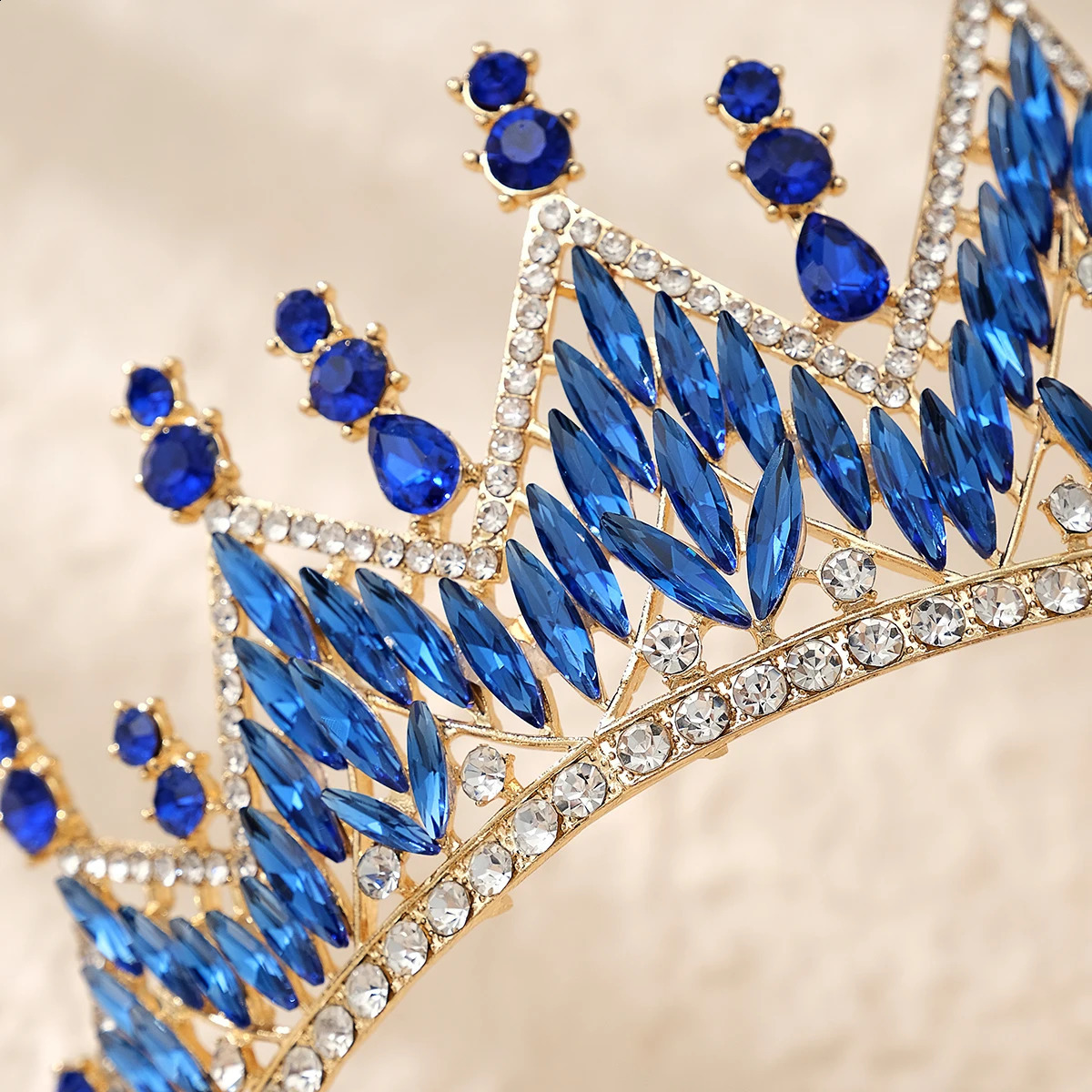 Evening party Tiaras Bridal Crowns For Women Birthday Headdress s Retro Headwear Hair Accessories Jewelry 241122