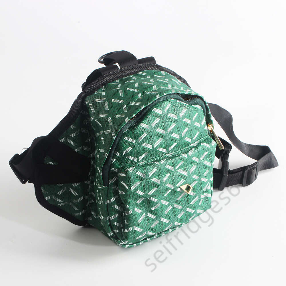 Pet Trendy Brand Convenient Outgoing PU Leather Backpack Small Medium sized Adjustable Self Carrying for Cats and Dogs, School Bag