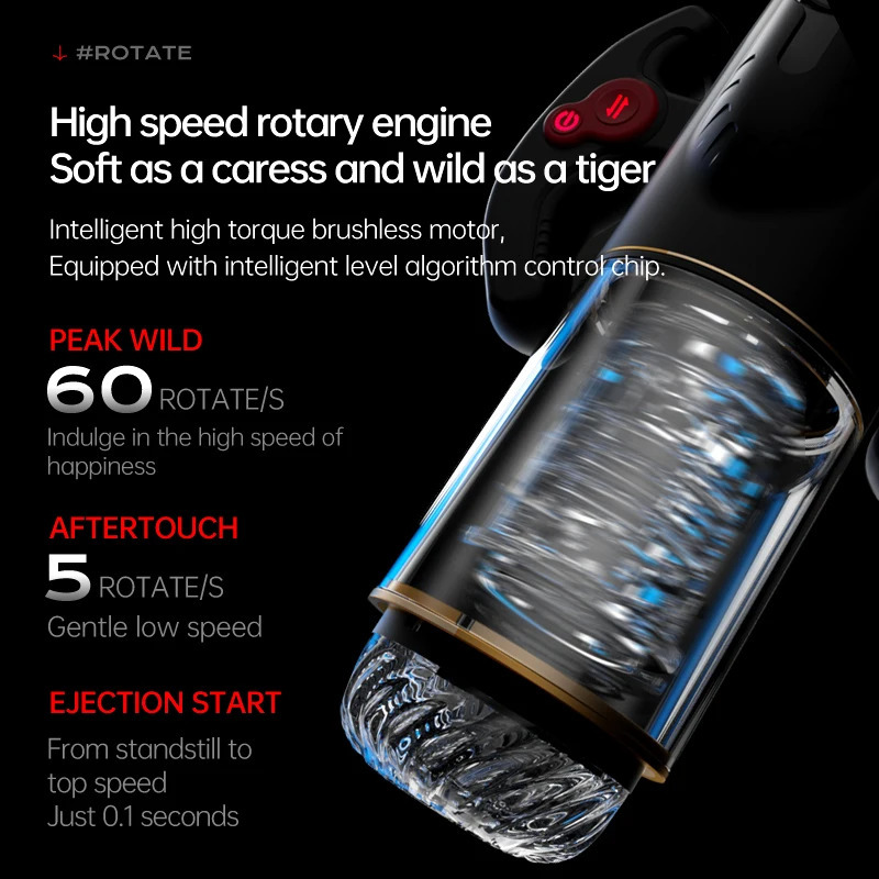 3 IN 1 Automatic Telescopic Rotating Sucking Man Masturbator with Handle Blowjob Masturbation Vagina Sex Machine Toys for Man 241205