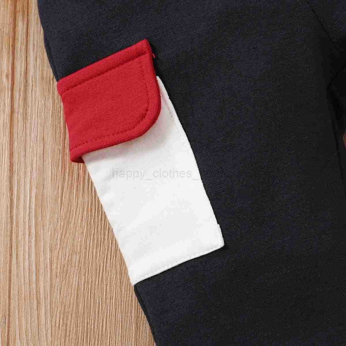2pcs Baby Color Block Long-sleeve Hoodie and Trousers Set Soft and Comfortable Perfect for Outings and Daily WearXJ241205