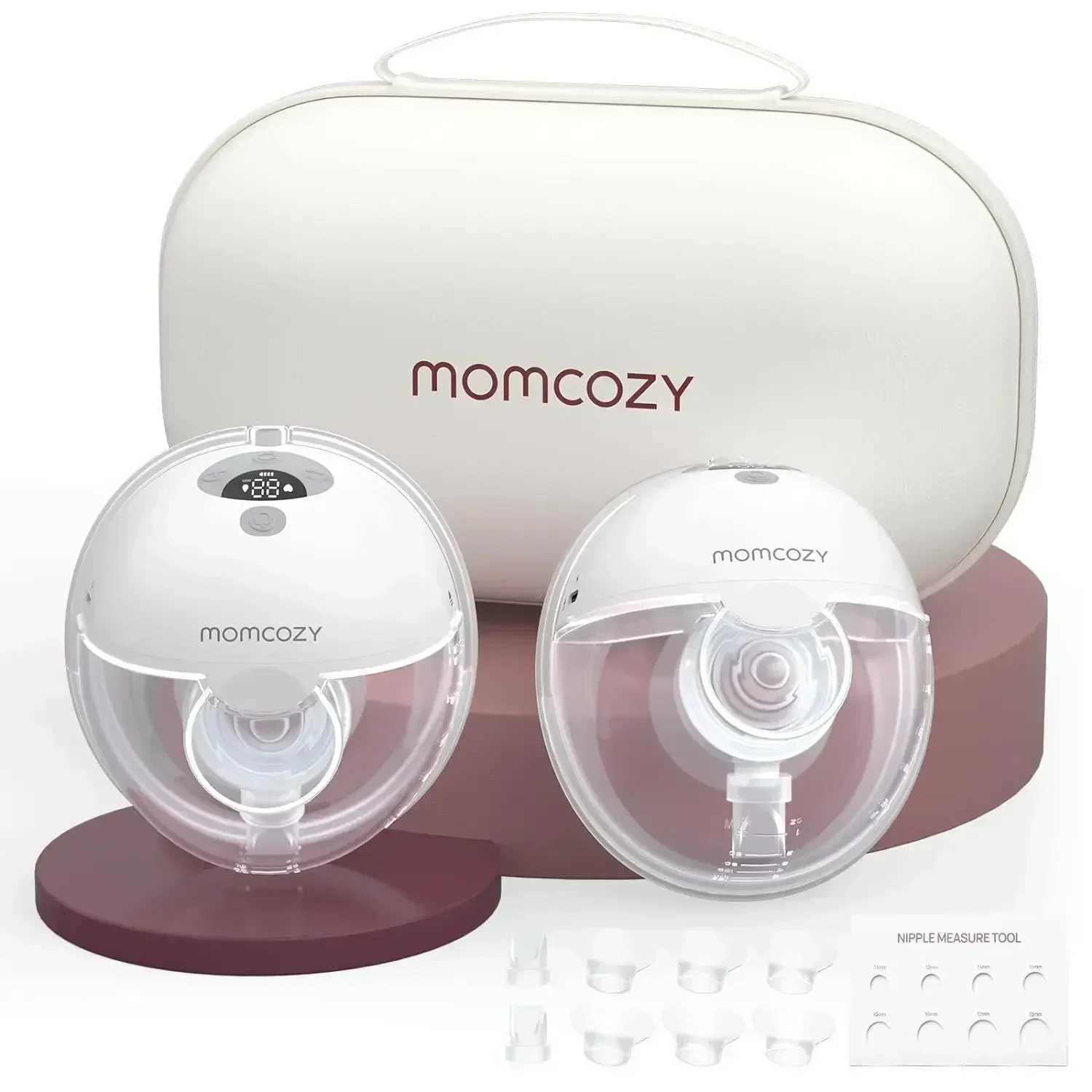Breastpumps Mouth Flange with 3 Modes 9 Levels Electric Breast Pump Portable Momcozy Breast Pump Hands Free Wearable Breast Pump of Baby S241252