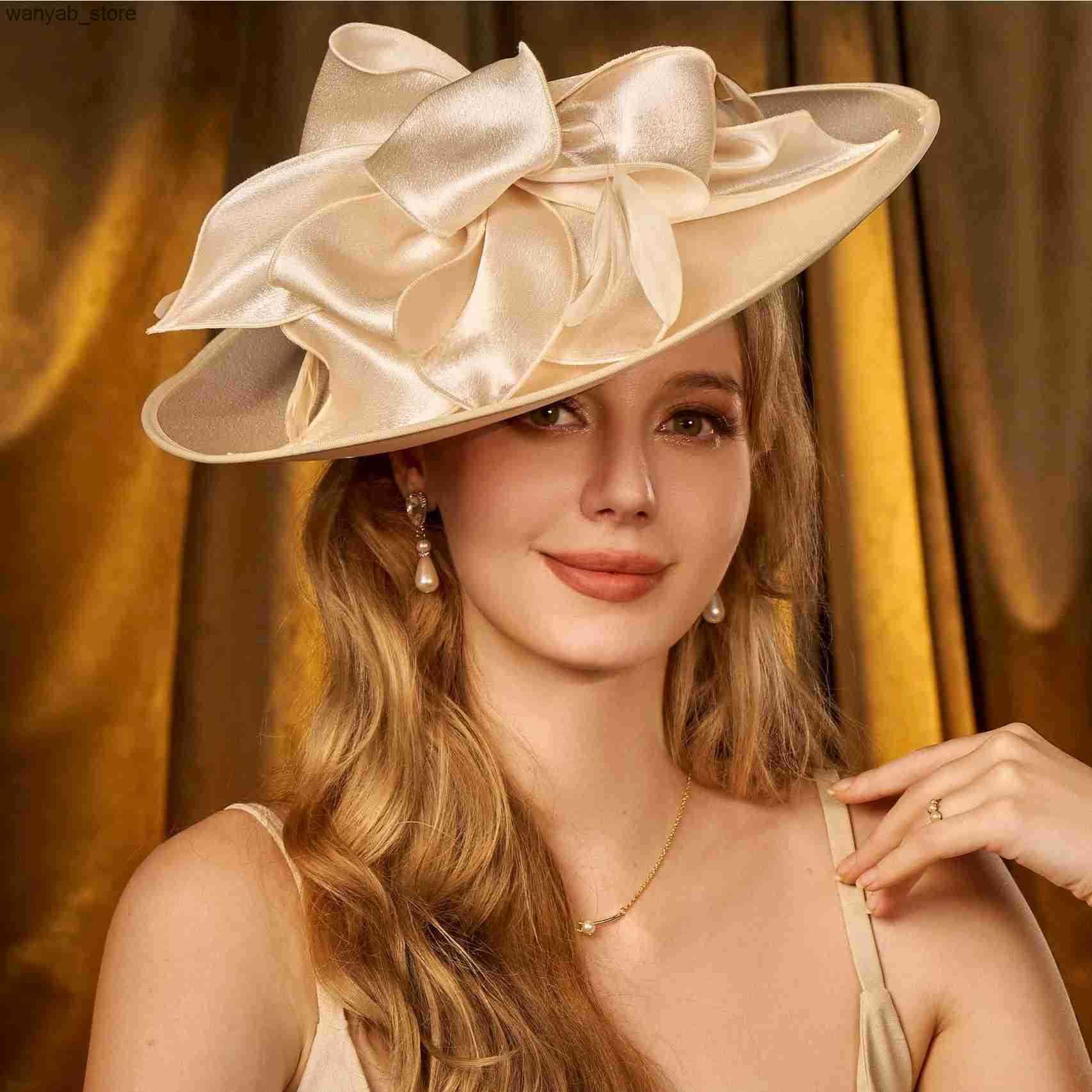 Cloches Fashion Fascinators Unique Christmas Hair Accessories Multi Color Kentucky Derby Hat Tea Party Wedding Hat Women L240910