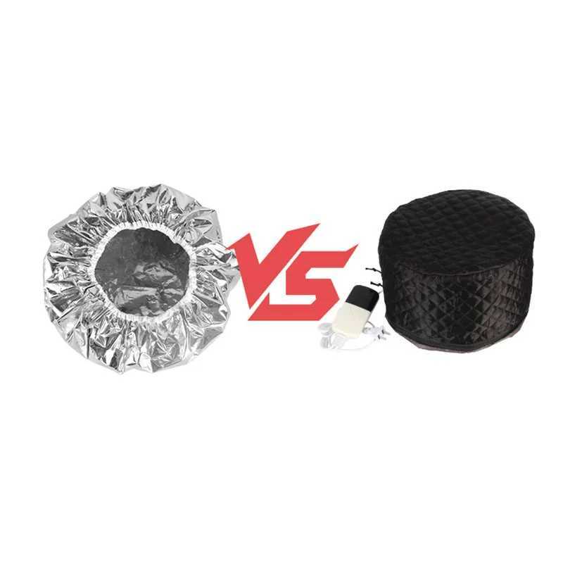 Profional One-off Shower C Heat Insulation Aluminum Foil Hat Elastic Portable Bathing C For Women Hair Salon BathroomXJ241205