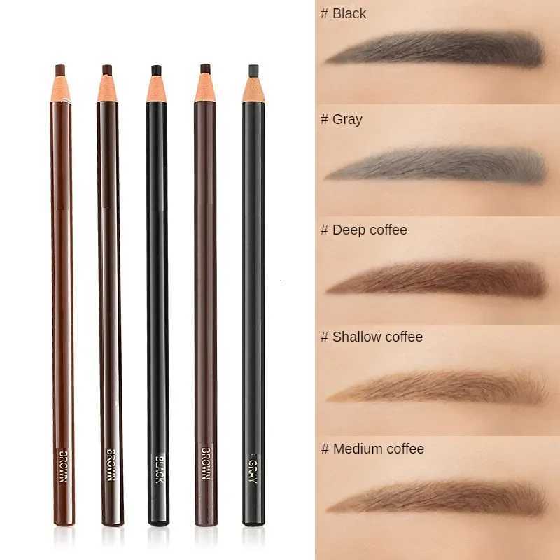 Tearing pulling eyebrow pencil eyebrow pencil for sharpening natural color rendering sweat and stain resistantW241205