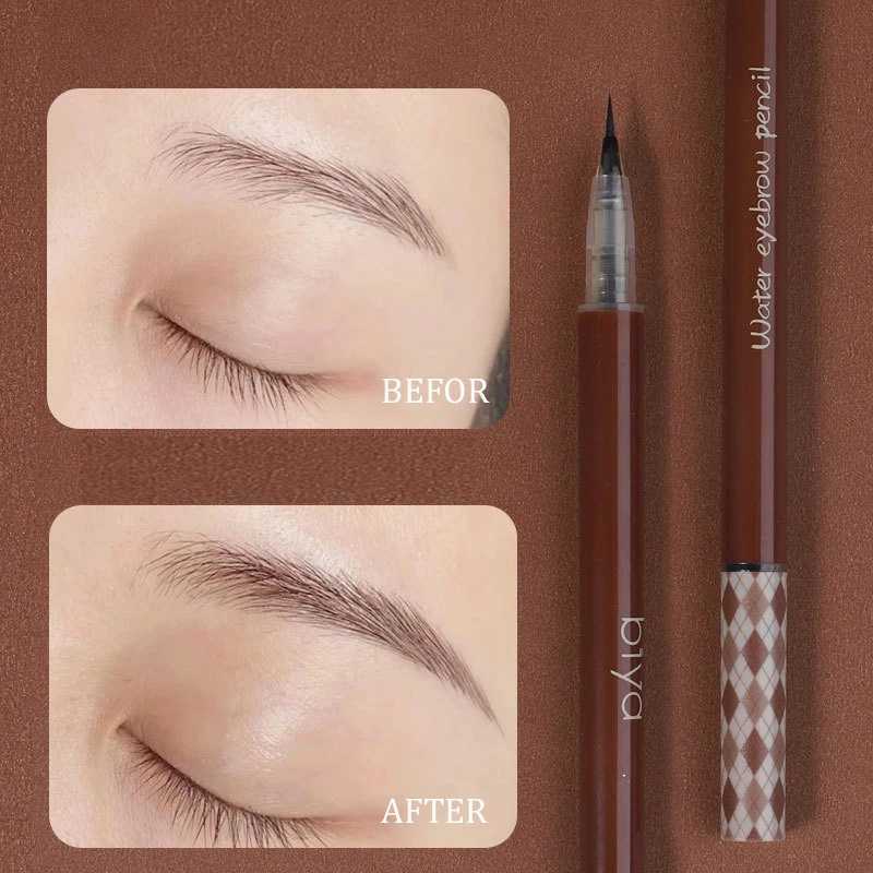 Watercolor eyeliner pen natural waterproof makeup will not fade and is not easy to make up. Very fine liquid eyeliner pen.W241205