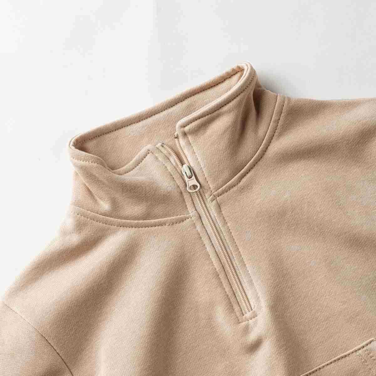 New Spring Autumn Newborn Boys Girls Fashion Clothing Children Sportswear Half open sweater Pocket Pants Two-piece SetXJ241205