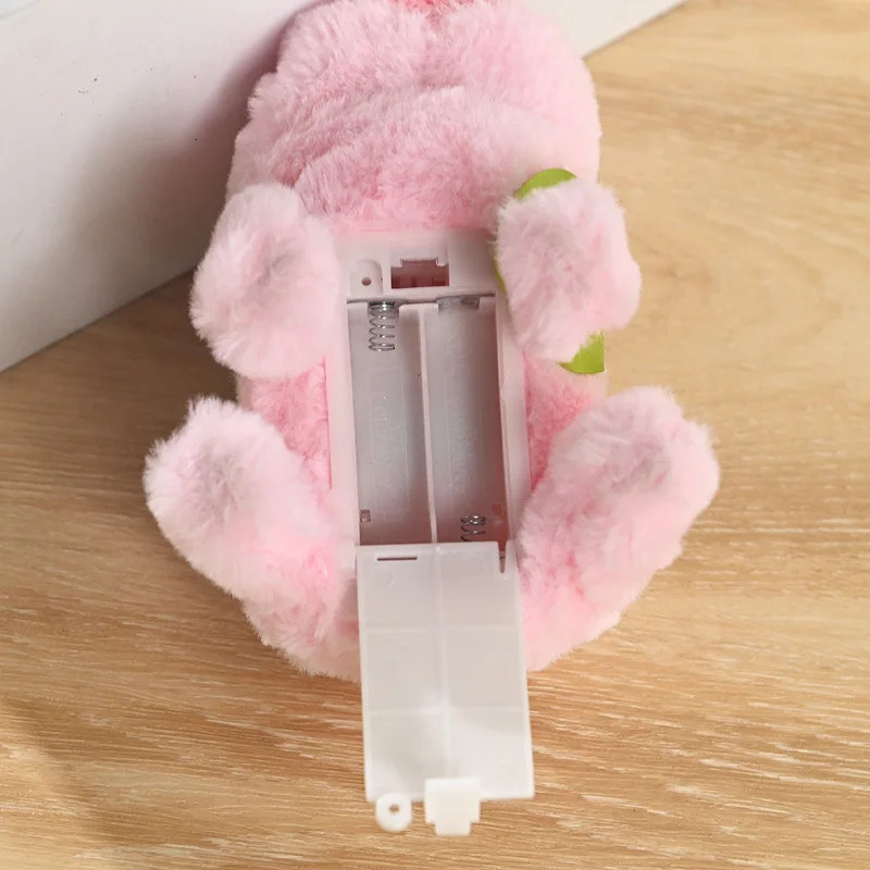 Simulation Electric Plush Cute Capybara Doll Toys Walking Barking Electronic Pet Capybara Baby Interactive Toddler Toys 241204