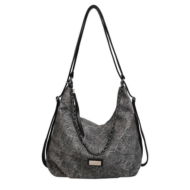 Hobo Bag Women Fashion Large Capacity Shoulder Crossbody Bag High End Casual Tote 241205