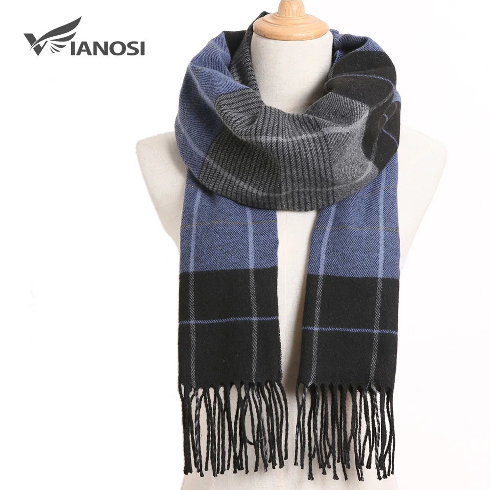 Mens Scarf Foulard Plaid Scarf Raincoat Casual Winter Scarf Mens Bufandas Hombre 241205
