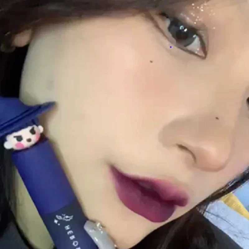 Playful Witch Soft Mist Lip Glaze Not Easy Fade Matte Blue Green Lipgloss Waterproof Long Lasting Nude Lipstick Makeup CosmeticsXJ241205