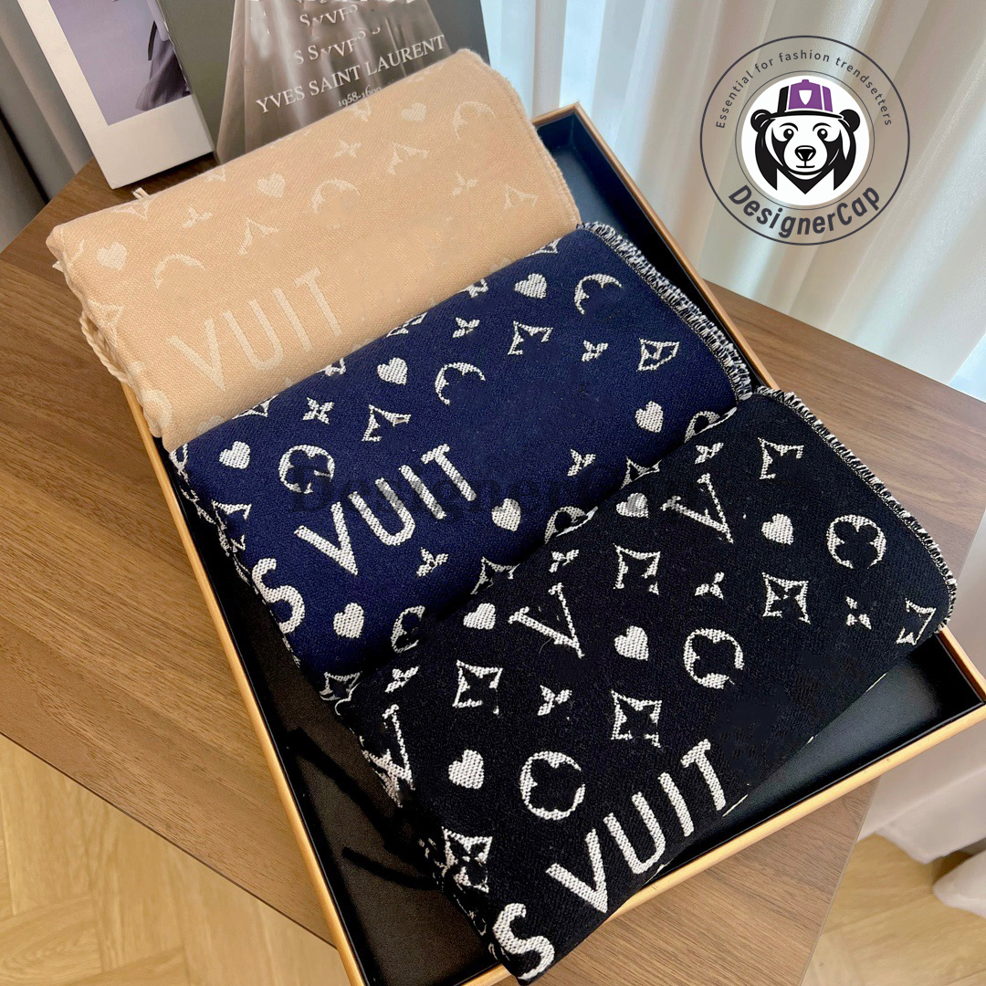 Designer Scarf Luxury Women Shawl 100% cashmere Scarf Winter Warm Designer Shawls Wraps Print Smooth Fashion Bufanda Thick Blanket Scarves Mens Classics Scarf