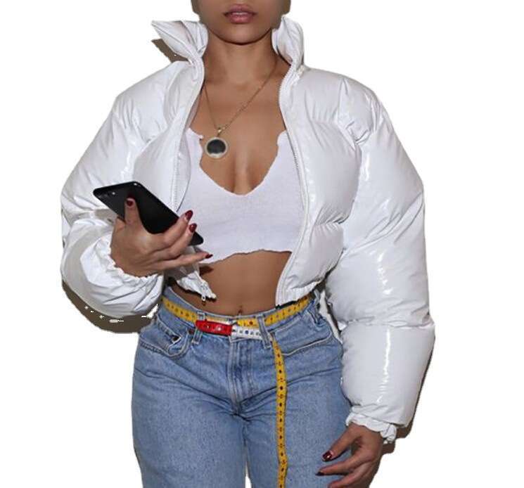 women's shiny bread down cotton jacket, popular item, 2024 new casual versatile fashion clothing