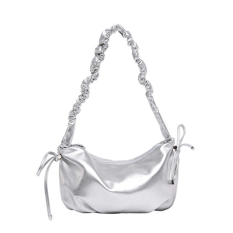 Bag Womens Tote Bag Large Capacity Autumn and Winter Shoulder Bags Pleated Luxury Y2k Hobo Bags 241205
