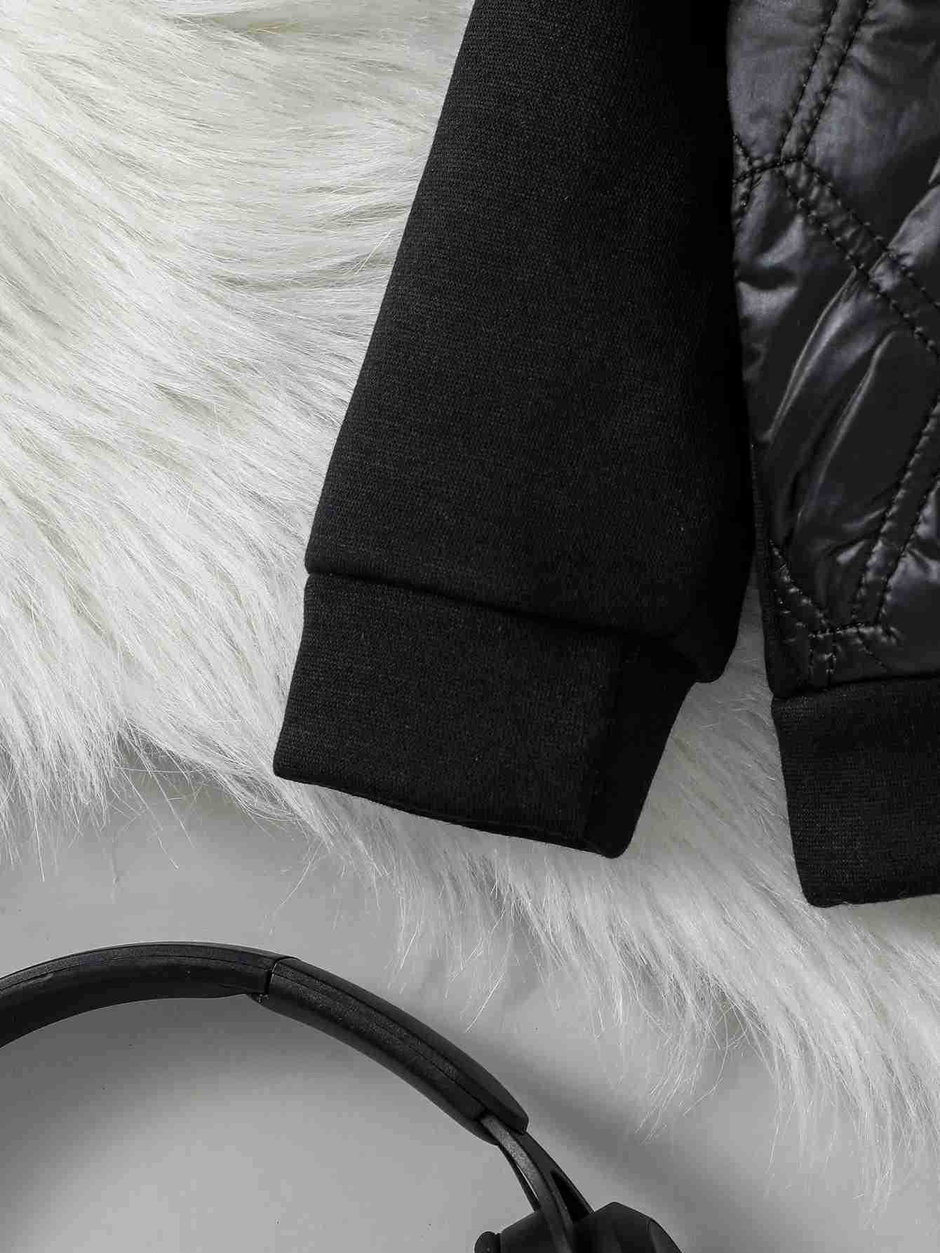 Baby Set Boys Fall/Winter Soild Sweatshirt +Trouser For Casual Daily Wear Pantsuit Clothing 2pcs 1-3YXJ241205