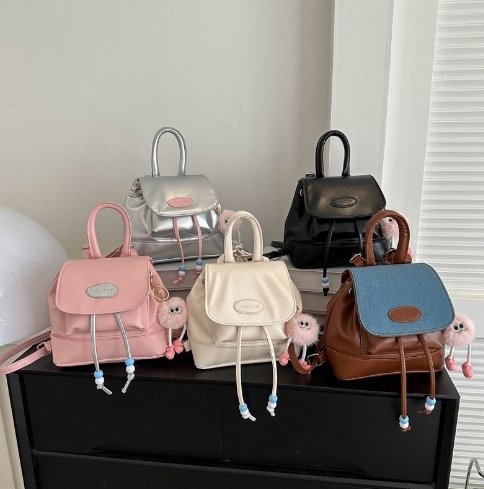 Fashionable, simple and casual 2024 large capacity women's commuting texture Western style pendant commuting shoulder bag #19 swissmilitary