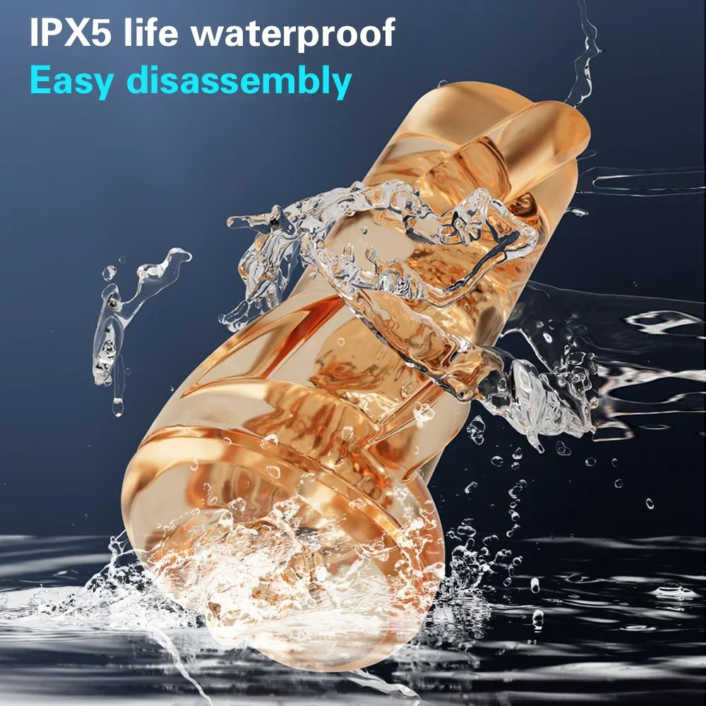 Automatic Sucking Male Mastubator Blowjob Masturbation Equipment Machine Sex Toys Adult Goods for Men Man Masturbators Cup 241205