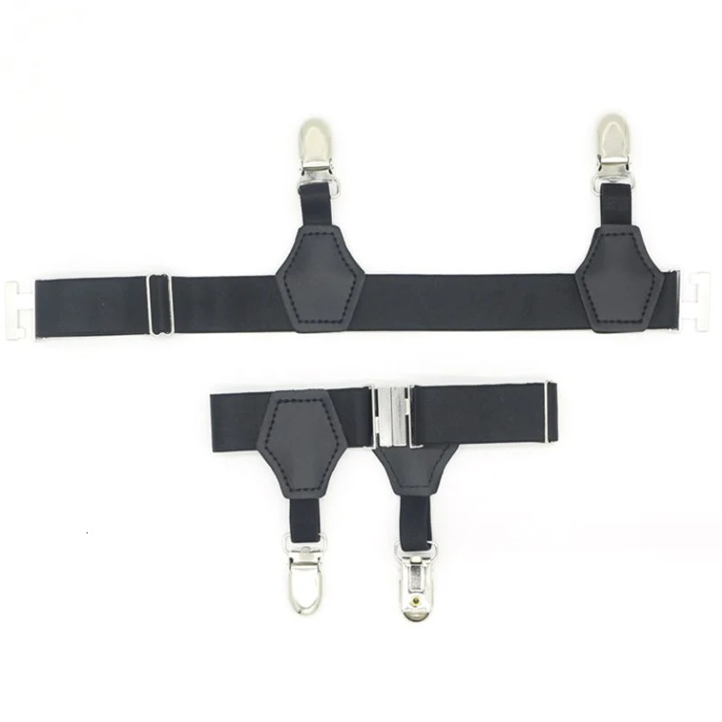 Women Sexy Punk Goth PU Leather Elastic Garter Leg Thigh Ring Clothing Accessory Suspender Stockings Garters 241122