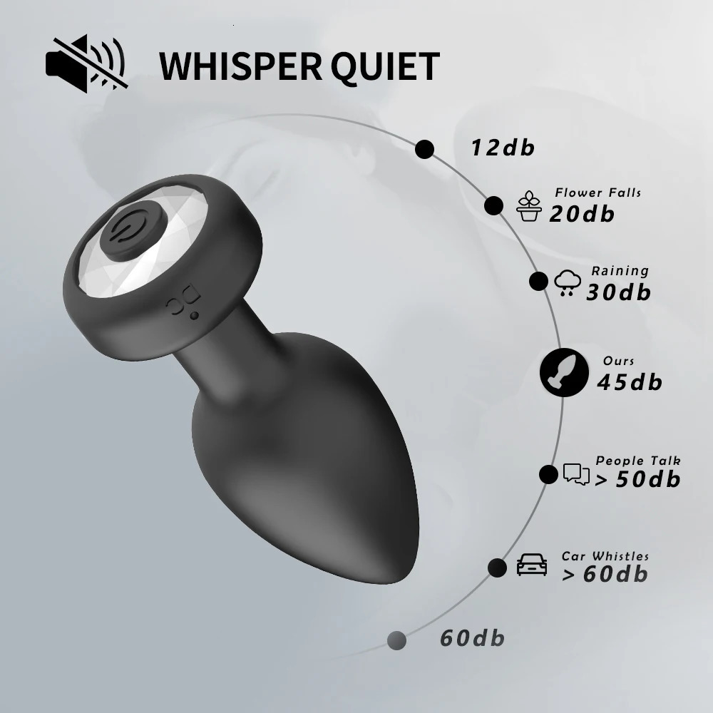 Anal Plug Vibrator 10 Speeds Butt Plug Prostate Vibrating Massager APP Remote Control Female Masturbator Sex Toys for Women Men 241205