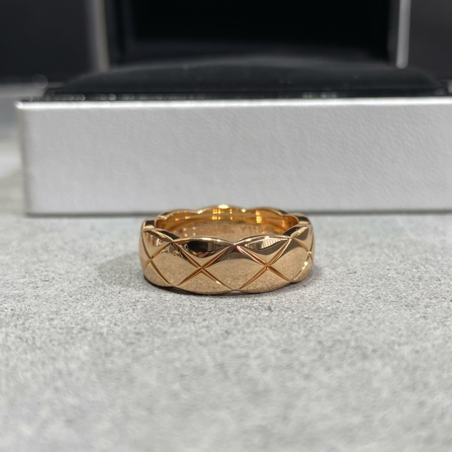 Designer ring for woman Designer ring Luxury brand Gold plated 18K T0P Advanced Materials classic style jewelry luxury with box 004