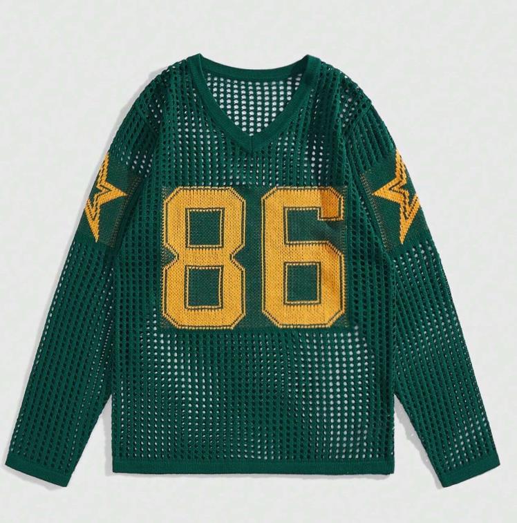 Y2K retro jersey quick drying breathable mesh Tshirt mens street college sportswear oversized unisex football training suit 240813