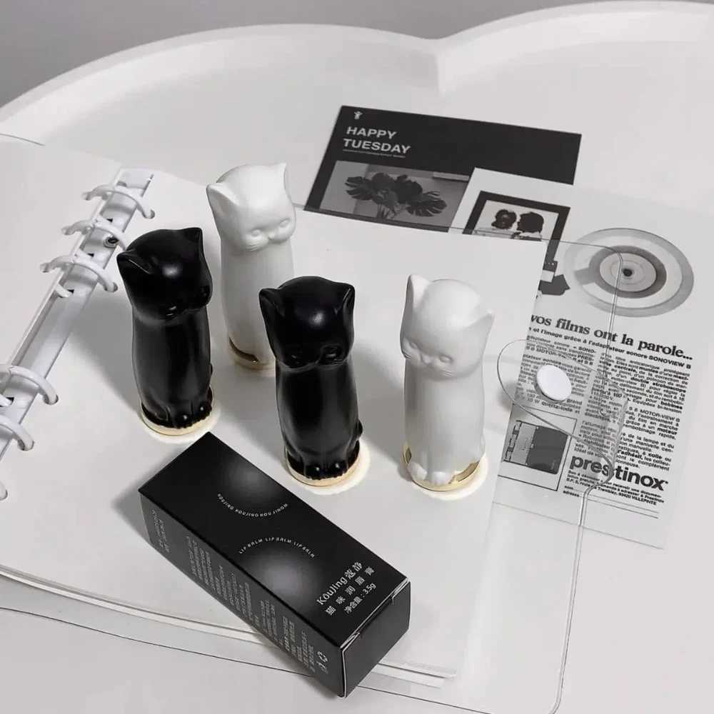 Cat Lip Balm Skin Fade Lip Lipstick To Prevent Dryness Remove Dry Lines Moisturize Lipgloss Lip Care Nourishing Repair CosmeticsXJ241205