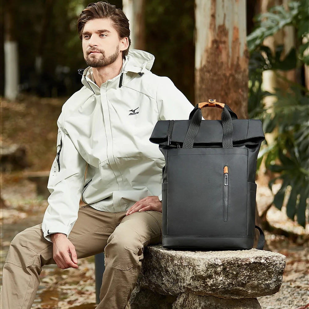 Heroic Knight Travel Men Backpack Multifunction Expandable Laptop Bag USB Port Outdoor Waterproof Hiking Pack For Male Antithef 241204