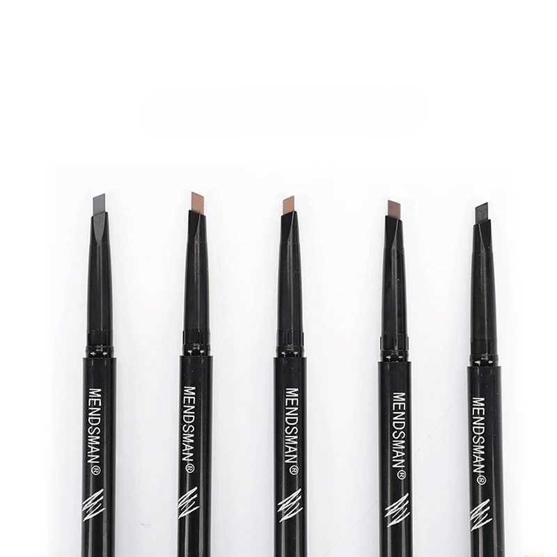 Double ended eyebrow pencil waterproof eyebrow pencil coloring tattoo eyebrow makeup natural long-lasting eyebrow pencilW241205
