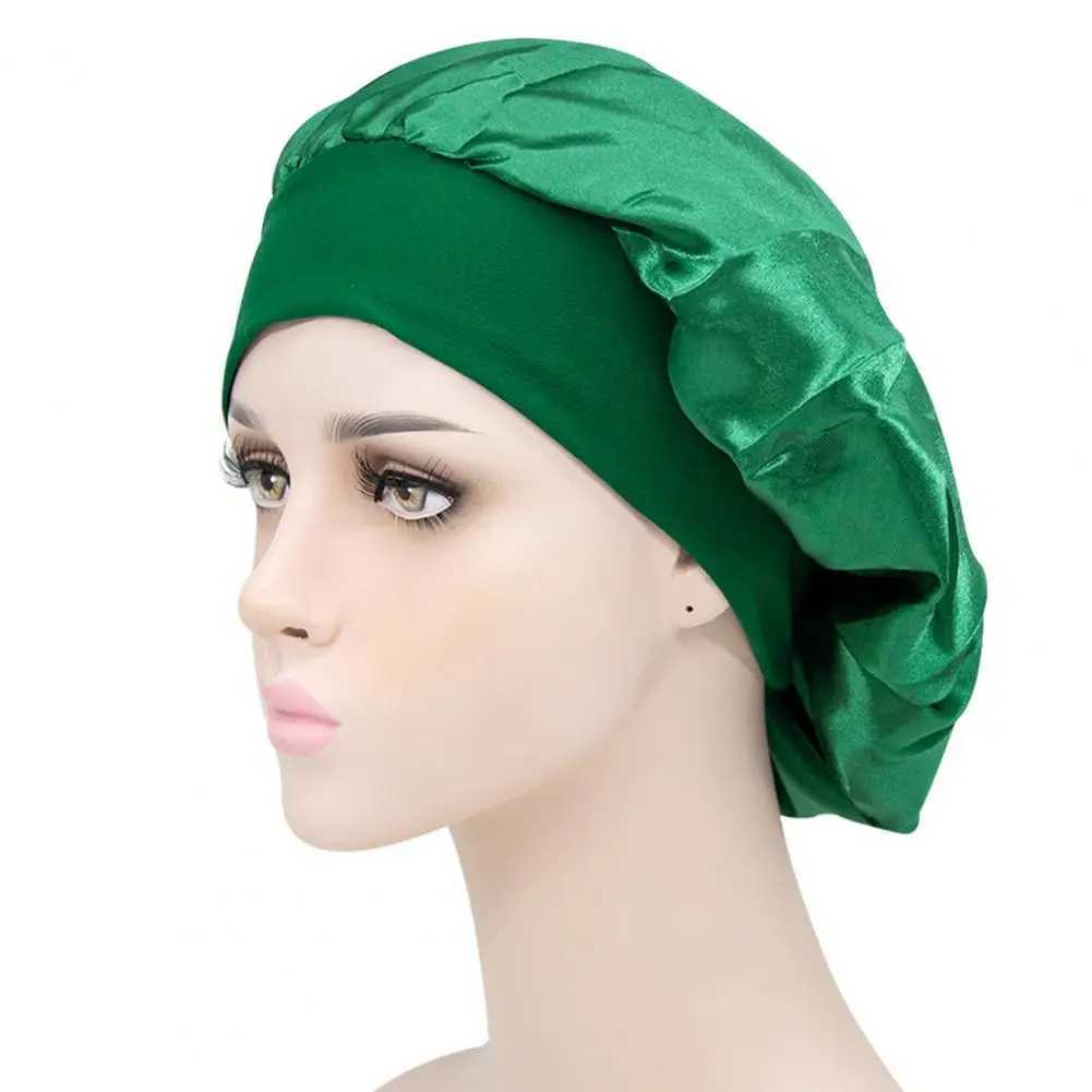 Womens Shower Hat Satin Sleep Hat Bathroom Shower Hat Sleeping Hat Night Sleep C Hair Care Bonnet Night C Hair Bonnet HatXJ241205