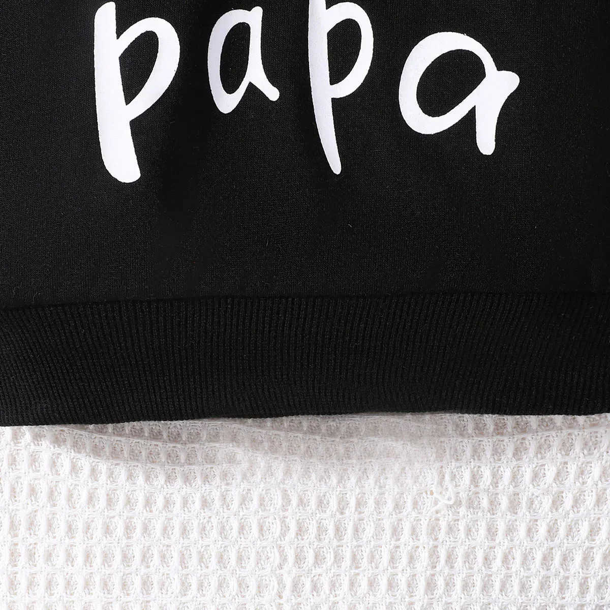 Clothing Set For Kid Unisex Girls Boy 3 -24 Months Cute Letter Long Sleeve Hoodie Tee Long Pants Outfit Ootd For Newborn BabyXJ241205