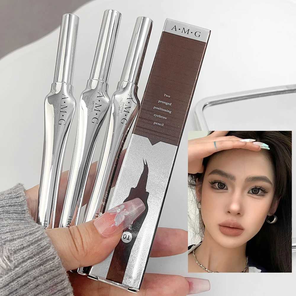 2-point Durable Wild Eyebrow Pen Liquid Eyebrow Tattoo Waterproof Lying Silk Eyebrow Pen Easy to Use Eye Makeup Tool W241205