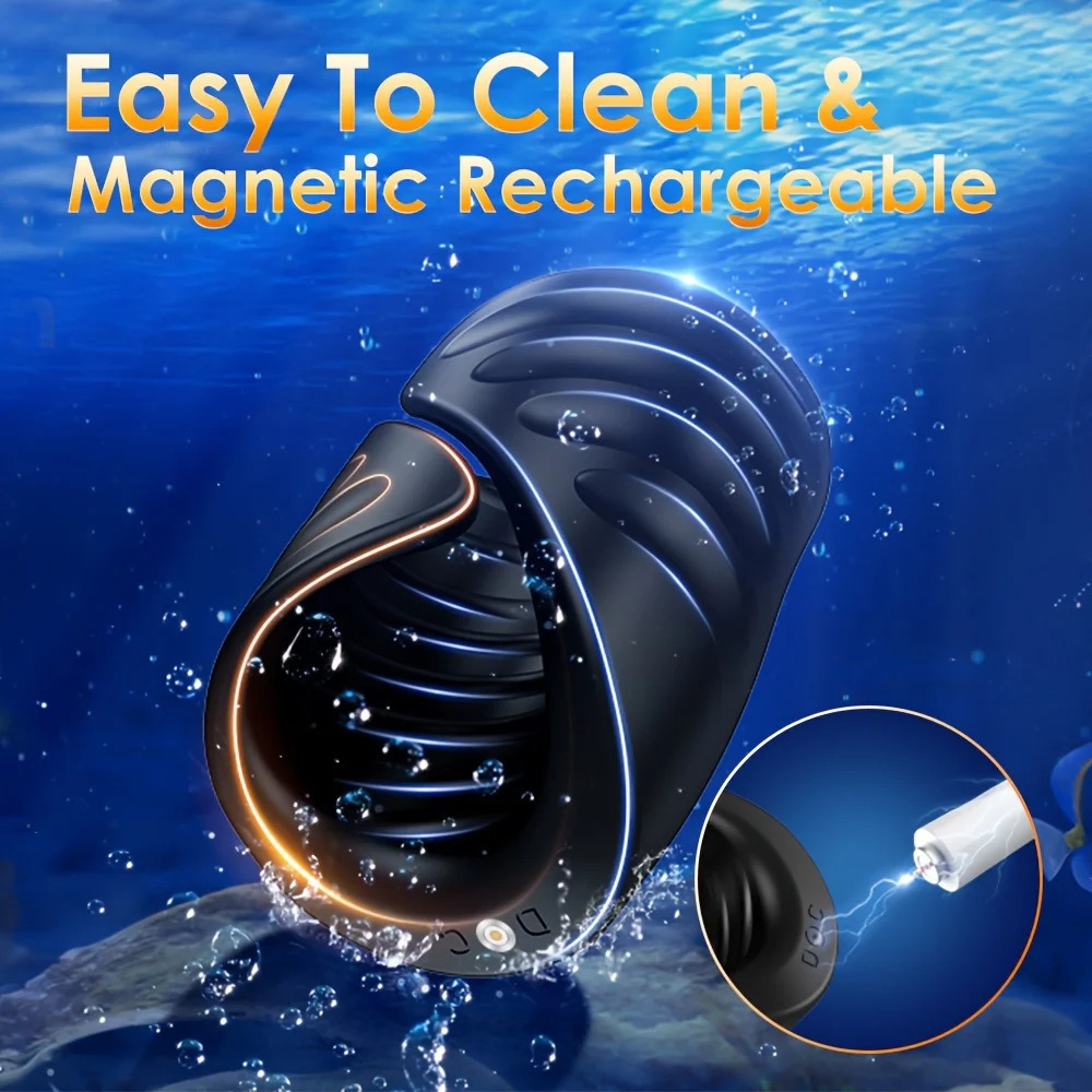 Male Masturbator Penis Training Glans Trainer Stimulator Vibrator with APP Control Delay Cock Ring Glans Trainer for Men 241205