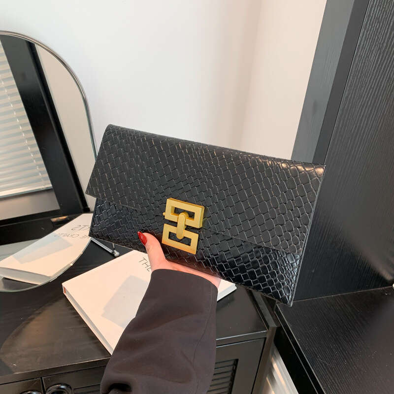 hot Clutch Bag Women - Versatile Square Handbag for Casual & Dinner Events