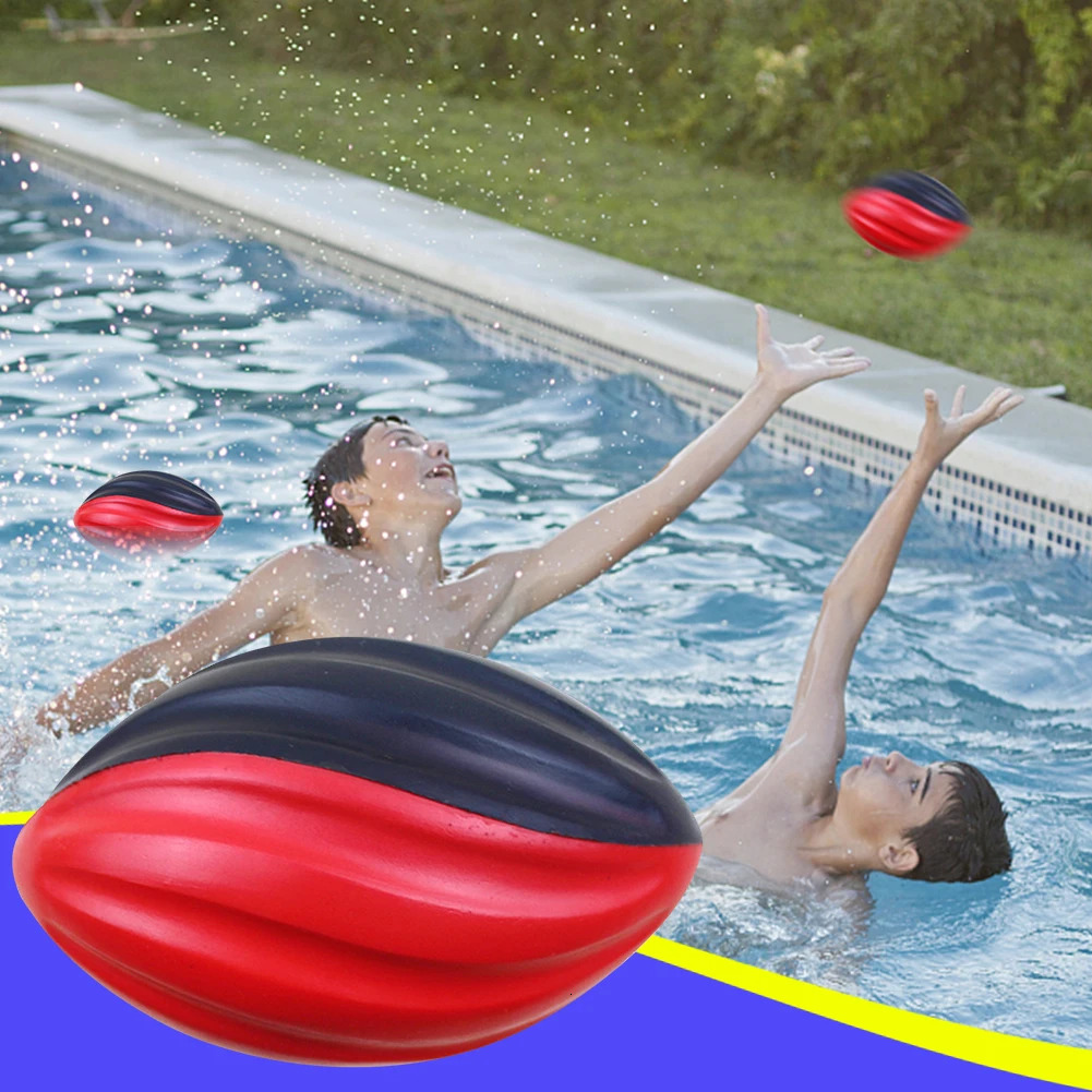 Mini Soft Standard Sponge American Football Soccer Rugby Squeeze Ball Anxiety Relief Kids Adults Birthday Gift Party Toys 241204