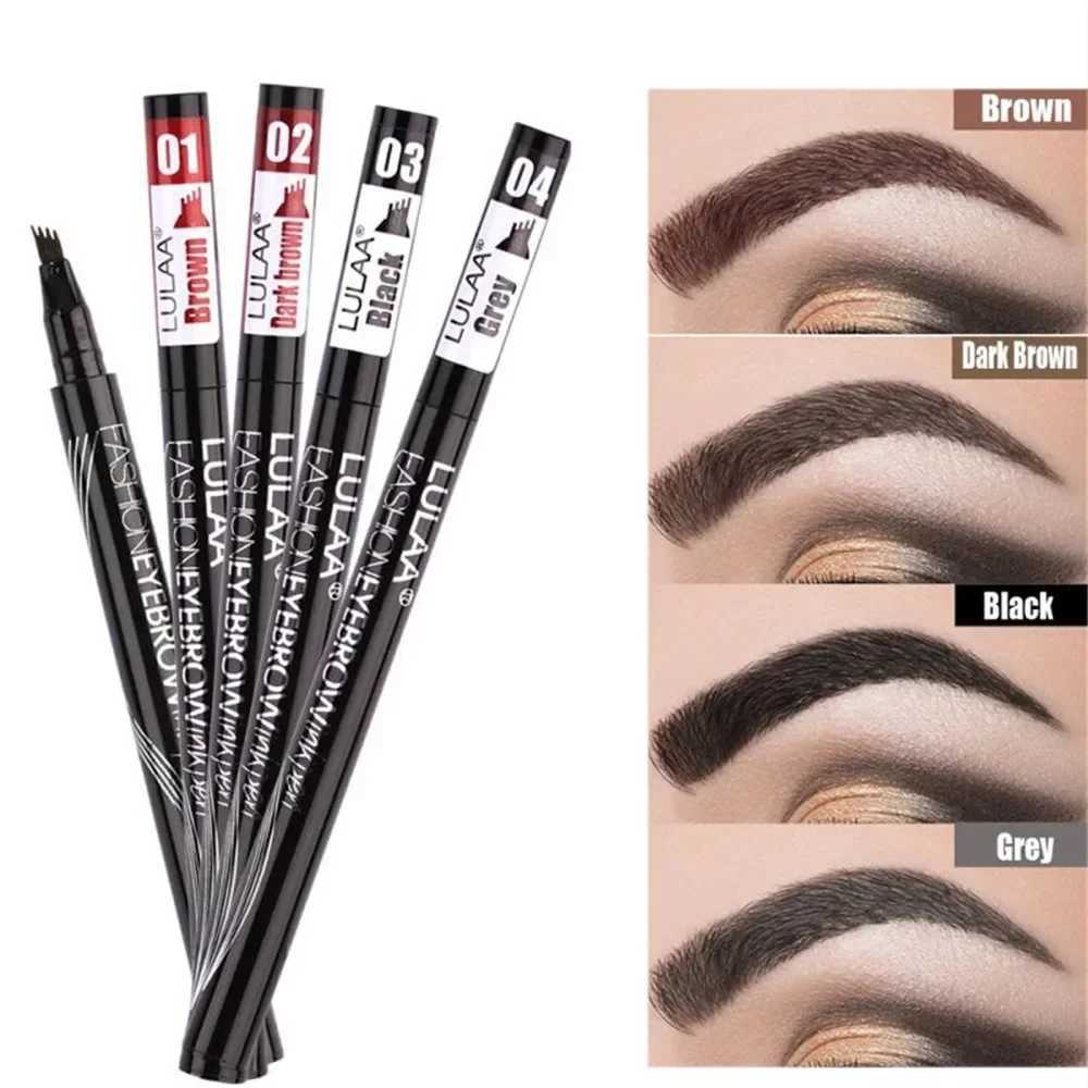 Professional liquid eyebrow pencil waterproof long-lasting sweat quick drying pointed eyebrows tattoos womens makeup W241205