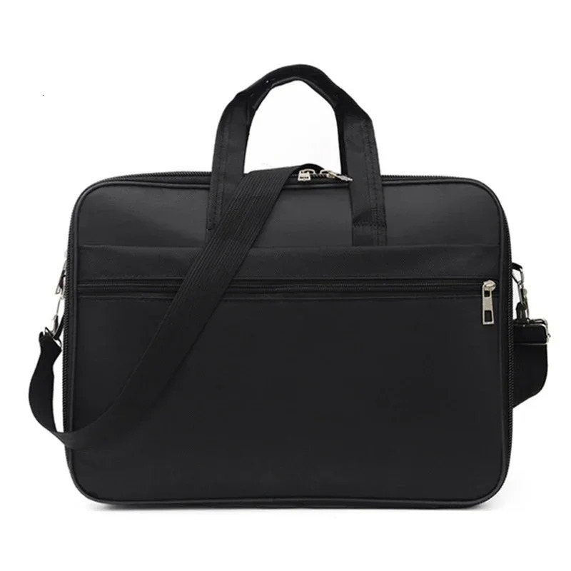 Simple Men Business Briefcase Handbag For 156 inch Laptop Bags Large Capacity Shoulder Travel Notebook Messenger Bag 241204