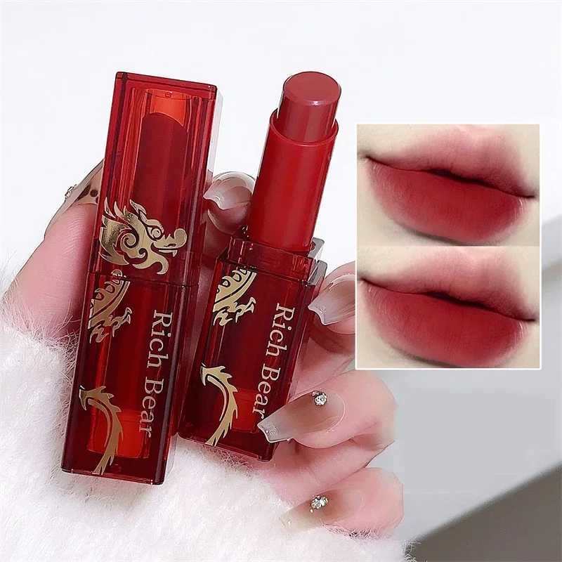 5 Colors Matte Velvet Sexy Red Lipstick Tint Makeup Matte Lip Gloss Waterproof Lipgloss Long Lasting Lip Glaze Korean CosmeticsXJ241205