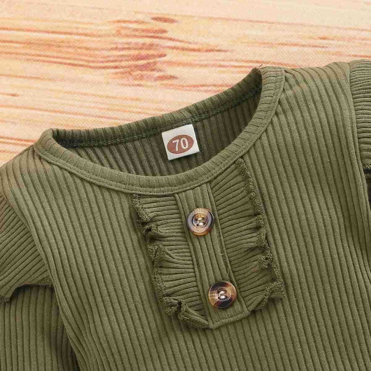 Newborn Baby Camouflage Clothing Set with Headband Toddler Girls 3Piece Outfit Knitted Sets for Baby Long Sleeve Fall ClothingXJ241205