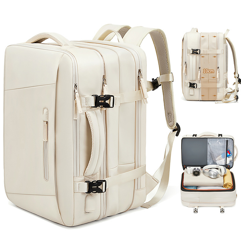 Mark Ryden Laptop Backpack New Raincoat USB Recharging Multi-layer Space Travel Male Bag Anti-thief Mochila 210323