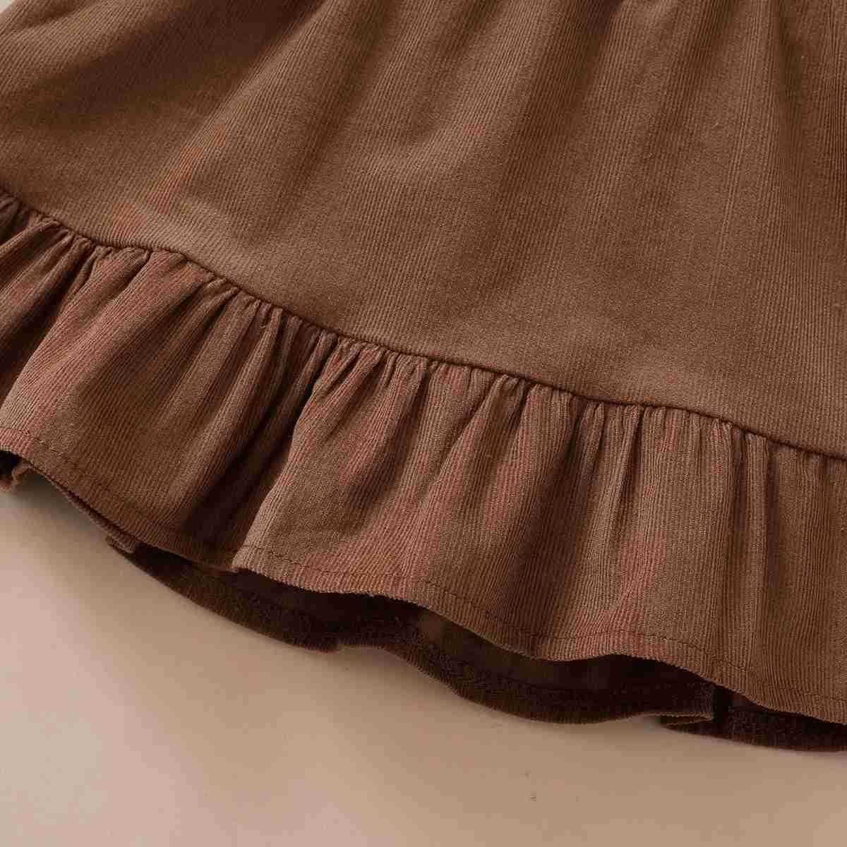 0-12 Months Newborn Baby Girl Set Beautiful Camellia Top+Suspender Skirt+Headband 3pcs Baby Girl Spring and Autumn Fashion SetXJ241205